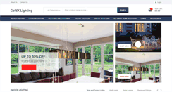 Desktop Screenshot of goldxlighting.com